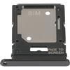 Generico Compatibile con Xiaomi Redmi Note 11 Pro 4G / 5G / Note 11E Pro/Poco X4 Pro 5G Carrello Vassoio Alloggio SUPPORTO adattatore SLOT PORTA CARD carrello per SCHEDA SIM + vano Memoria Micro Sd (Nero)