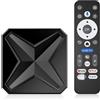 VHXSIN Android TV Box X88 Pro Lettore multimediale 4GB/32GB Box Android TV Android 13.0 RK3528 Quad-Core Cortex-A53 Box Android TV Supporto 8k WiFi 6 Smart TV Box