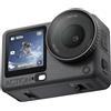 DJI Osmo Action 6 Combo Standard, Action Cam con sensore quadrato da 1/1,1, Diaframma variabile da f/2,0 a f/4,0, Action Cam 8K, 4 ore di batteria per vlog, viaggi, attività all'aperto