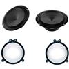 Superauto hi-fi Audison AP 6.5 coppia di woofer 165mm, potenza RMS 70W a 4 Ohm set adattatori altoparlanti per MERCEDES CLC (CL203) dal 2008 al 2011 Predisposizione anteriore