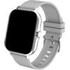 AsrMyjcx Smart Watch Smartwatch Ampio Display da 1,83 Pollici Promemoria Messaggio Touch Screen a Colori IP68 Orologio Fitness Regalo Impermeabile, Grigio