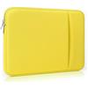 MasiBloom Custodia per laptop MacBook Neo 13 pollici A3404 2026 A18 Pro con 2 tasche, accessorio per borsa, giallo agrumi