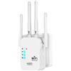 TVVNHA Ripetitore Wireless Wifi Extender e Access Point, 1200Mbps WiFi Potente per Casa Dual Band (2.4GHz/5GHz), Estensore Amplificatore di Segnale Wifi, Porta LAN, Compatibile con Tutti i Modem Router