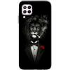 Mixroom - Cover Custodia Back case In TPU Silicone Morbido Per Samsung Galaxy M32 Fantasia Leone In Smoking Che Fuma M751