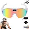 fjaldjfu 4k Baseball Glasses with Camera Youth, 4k HD Pov Sports Glasses with Camera, Smart Video Recording Glass for Action Sports with 64gb Memory (#1)