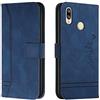 Bravoday Cover per Huawei Y9 2019 / Enjoy 9 Plus, Flip Custodia in Pelle PU Portafoglio Custodia per Huawei Y9 2019 / Enjoy 9 Plus, con Slot per Schede, Blu