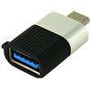 A2ZWORLD Adattatore Convertitore Di Porte USB-A, USB Type C, Micro USB, iOS, Femmina-Maschio, Maschio-Femmina (USB-A to USB-C)
