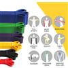 NONE Fascia elastica per esercizi con fascia di resistenza in lattice resistente per attrezzature per il fitness Pilates per allenamento con fascia di assistenza per la forza sportiva