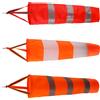 Adhere To Fly 60/80/100 centimetri Riflettente Manica A Vento All'aperto Rip-stop Misurazione del Vento Banderuola Reffettiva Windsock Banderuola Impermeabile 1Pc