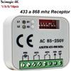 Scimagic-RC Ricevitore interruttore telecomando 300-868 MHz 433 MHz Ricevitore universale 9-30 V 220 V per comando porta garage comando garage
