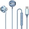 Auricolari Samsung con Suono Surround HiFi, USB Type C/3.5mm, Controllo a Filo, Cuffie Cablate per Galaxy S24 S23 S22 Ultra