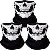 NONE 1PC maschera traspirante maschera teschio passamontagna senza cuciture cappello copricapo sciarpa