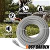 COSY GARDEN TOOLS 2.0/2.4/2.7/3.0/4.0mm * 5/10/15m Tagliaerba Linea In Acciaio Strimmer Linea Spiral Decespugliatore Corda Falciatrice Accessori Attrezzo Da Giardino