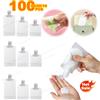 NONE 30/50/100ml Sacchetti di Imballaggio Riutilizzabili Elementi Essenziali Da Viaggio Lozione Cosmetici Shampoo Gel Doccia Borse Portatili Bottiglie di Fluido Per Il Trucco