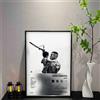 NONE S-Sfera E-Ebbasta Poster Album musicale Stampa su tela Wall Art Room Decor Wall Art Print Home Decor 50X70 Room