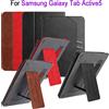 NONE Cover per tablet da 8 pollici per Samsung Galaxy Tab Active5 2024 SM-X300 SM-X306, con cinturino per supporto Custodia protettiva per tablet in pelle TPU + PU