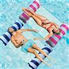 VKTECH Amaca ad acqua reclinabile gonfiabile galleggiante materasso ad aria per piscina galleggiante lettino letto pieghevole sedia reclinabile giocattolo per feste in piscina