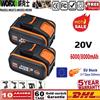 Ddadache Per 20V WORX 6000/8000mAh Batteria di ricambio agli ioni di litio per WA3551 WA3551.1 WA3553 WA3641 WX373 Strumento batteria ricaricabile