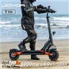 JOYOR T10 Monopattino elettrico pieghevole per adulti, Doppio motore da 1000W, Batteria da 60V 18Ah, Autonomia 75 km, Pneumatici Da 10 Pollic