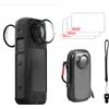 DIXSG Pellicola Protettiva in Vetro Temperato per Lenti Insta360 X4 Air, Custodia e Protezione Schermo per Accessori Lenti Insta360 X4 Air