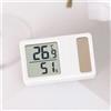 NONE Termometri ad energia solare 69HF Mini misuratore digitale di misurazione portatile per umidità e temperatura ad alta precisione