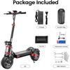 iScooter Monopattino elettrico iScooter iX8 2400W per adulti, 48V 20Ah, pneumatici fuoristrada da 12 pollici, pieghevole per il trasporto urbano, E-Scooter