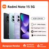 Xiaomi Redmi Note 15 5G Smartphone, NFC Snapdragon 6 Gen 3, Display 6.77" 120Hz, Fotocamera 108MP, Ricarica 45W, Batteria 5520mAh, IP65