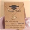 NONE Collana con Ciondolo in Acciaio Inossidabile Dorato Opaco con Numero 2026 per Donne, Gioielli Commemorativi per Laurea