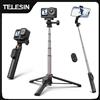 TELESIN Telecomando Wireless Bluetooth Selfie Stick Treppiede per DJI OSMO Action 4 5pro 6 360 Gopro 9 10 11 12 13 Smartphone