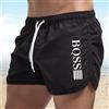 NONE Pantaloncini Estivi da Uomo ad Asciugatura Rapida, Pantaloncini da Nuoto Traspiranti, Pantaloni da Spiaggia e Surf, Pantaloni Fitness da Uomo con Elastico in Vita, Taglia M