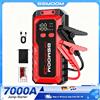 BSMOOM Avviatore di Emergenza per Auto 7000A, Power Bank ad Alta Potenza, Booster Batteria Auto 12V, Dispositivo di Avviamento per Auto a Benzina 9.0L e Diesel 8.0L