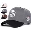 NONE Cappellini da Baseball Unisex con Ricamo Lettera SD, Regolabili, Casual, per Primavera e Autunno, Protezione Solare per Esterni