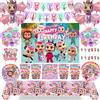 Disney Decorazioni per Feste di Compleanno Cry Babies, Stoviglie, Bicchieri di Carta, Piatti, Palloncini, Striscioni, Topper per Torte, Sfondi, Accessori per Baby Shower
