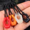 NONE 6 Pezzi Tirazip Luminosi con Estensione per Zaini, Giacche, Tende, Bagagli - Accessori Pratici per Cerniere