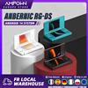 Ampown Console di Gioco Portatile RG DS con Doppio Touchscreen IPS da 4'', Processore RK3568, Android 14, Interruttore Magnetico a Effetto Hall, Lettore Video Fliptop