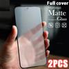 ZYXGUGU 2 pezzi di vetro temperato opaco satinato per Xiaomi Poco X2 X3 NFC X4 GT X5 X6 Neo X7 X8 Pro MAX 5G protezione per lo schermo anti-impronta digitale