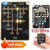 NONE Scheda di apprendimento codice Morse Pro LED, Strumento elettronico per l'apprendimento PCB, Kit portatile per la pratica della telegrafia per adulti, Radioamatori