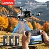 Lenovo Drone Lenovo XT606 MAX con Telecamera Professionale 4K 8K HD FPV con Schermo 360 ° Quadricottero con Motore Brushless e Sistema di Evitamento Ostacoli, Regalo Giocattolo