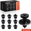 Frankberg 10x Clip di Fissaggio per Paraurti e Pannelli Porta per VW Golf 4 5 6 Polo Passat Audi A4 A6 6Q0868243 21251