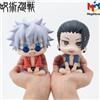 Bandai Action Figure Anime Jujutsu Kaisen da 10 cm, Versione Q Satoru Gojo/Geto Suguru, Statuetta in PVC da Collezione, Regalo di Compleanno