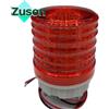 TAYB Zusen TB5051-R 12v 24v 110v 220v Rosso Piccolo segnale luminoso Tre modalità Interruttore Flash stroboscopico Sempre acceso Lampada di avvertimento
