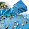 Liyadolaam Fodera laghetto HDPE 0,16 mm per stagni Pesci Acquacoltura Protezione temporanea Stagni all'aperto Giardino Acquatico Pieghevole Preformato Grande Formato Facile da Tagliare(2x10m)