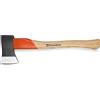 Husqvarna 599673101 - Piccola ascia per spaccatura in legno, 1250 g, Made in Germany, con copertura inclusa, lunghezza manico 50 cm