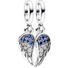 PHCLASY 2025 Graduation Cuore Charms Compatibile con Bracciali e Collane Europei, Stagione di Laurea Per le Donne