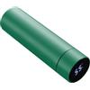 ZMHQLPDZ Borraccia intelligente in acciaio inox, thermos, tazza da viaggio con touch screen LCD intelligente, mantiene caldo o freddo, auto, portatile, per tè, caffè, vuoto, isolamento sottovuoto su pareti