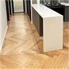 SRNSAEB Tappeto Passatoia Cucina Runner per Tappeti D'ingresso in Plastica Vinilica Trasparente, Protettore per Moquette Impermeabile Trasparente, Facile da Tagliare, 80 Cm/100 Cm/120 Cm/140 Cm di Larghezza