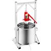 Duoruameng Spremiagrumi idraulico in acciaio inox da 22 l, spremiagrumi manuale con cric e supporto