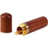 HERCHR Mini Custodia stuzzicadenti Tubo, Scatola per stuzzicadenti in legno a mano, portatile elegante stuzzicadenti titolare, delicato stile cinese decorativo tascabile piccolo contenitore (#2)