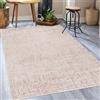 Mazovia Tappeto beige moderno astratto - Tappeto per soggiorno, camera da letto - pelo corto rettangolare - tappeti morbidi - beige crema - 200 x 300 cm