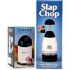 Slap Chop Affettatrice originale Slap Chop con lame giapponesi in acciaio inossidabile e grata per formaggio, condimenti per insalate e altro ancora, leggera e facile da pulire